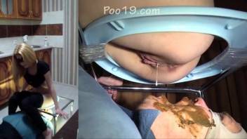 Teen 18+ girls feces slave oral reception