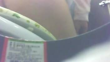 Hidden cam in the ladies' bathroom in Korea part 2