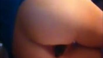 Girl defecating in homemade video